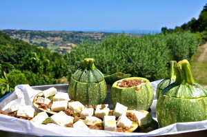 zucchini mit aussicht