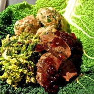 Brezel-Knödel-Bambi-Braten im Grünbett